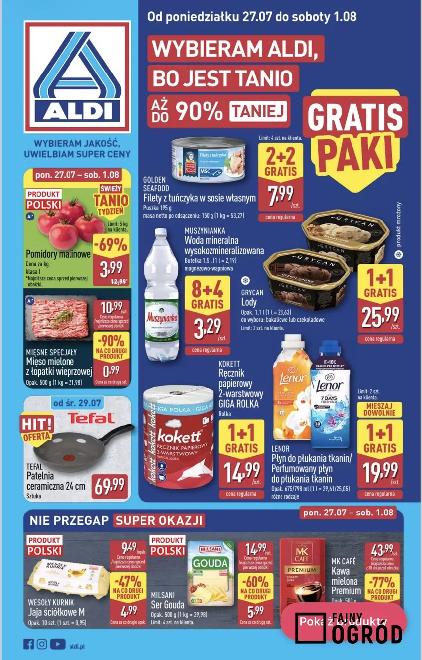 Kawa mielona MK Cafe Premium (500 g) w super cenie w ALDI (-77% na co drugą paczkę) Promocje w ALDI