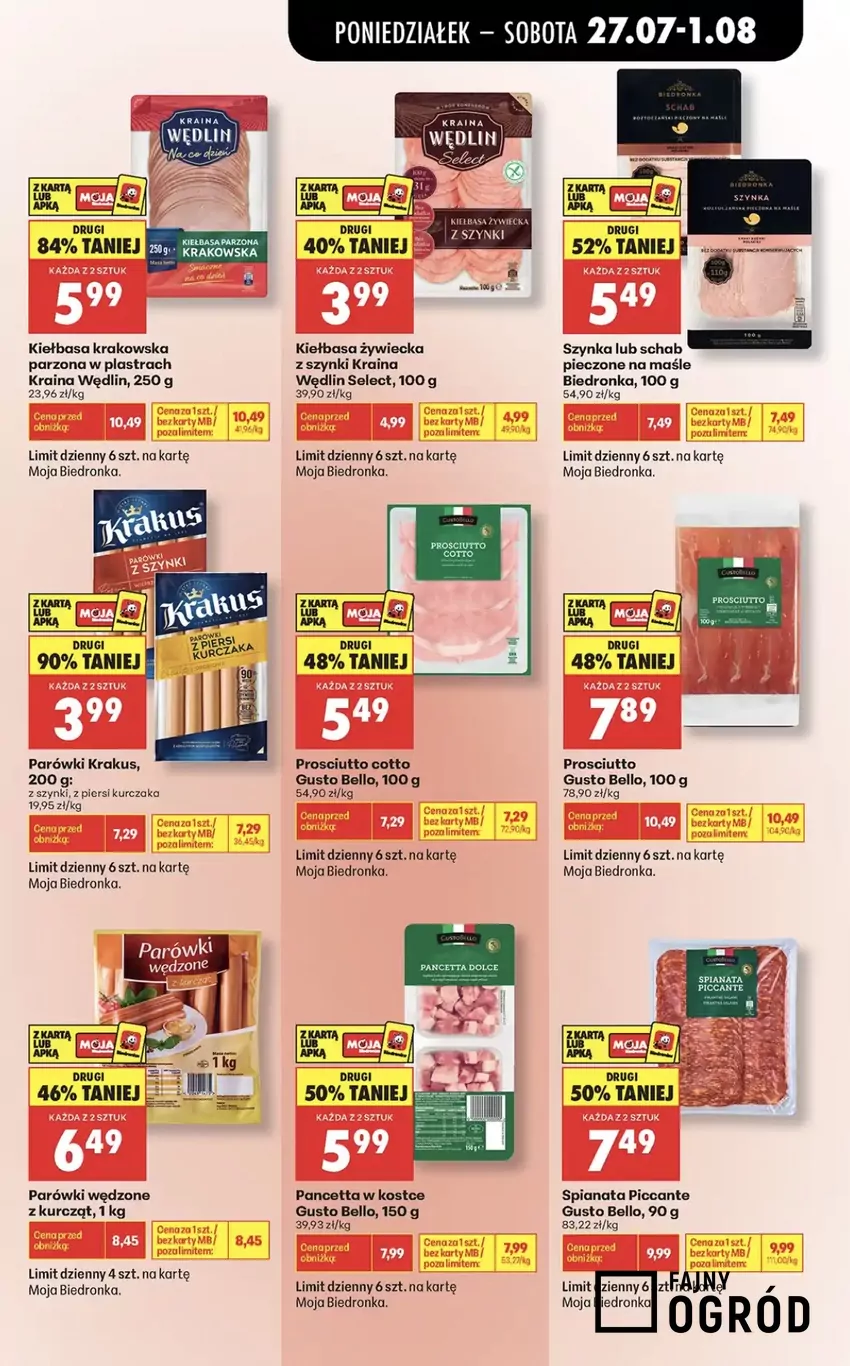 Promocje w Biedronce