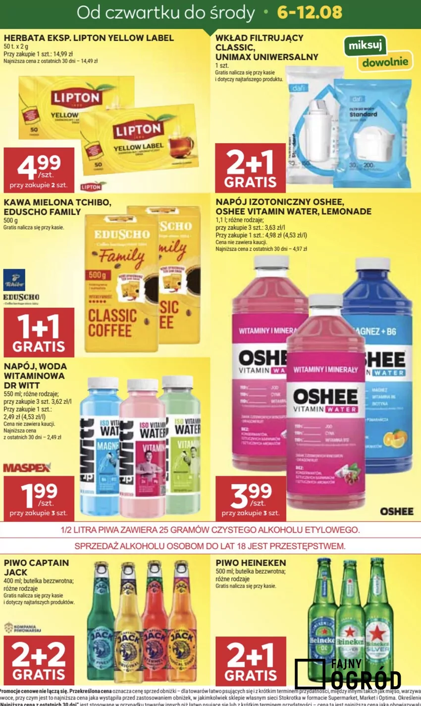Kawa mielona Tchibo Eduscho Family (500 g) w promocji 1+1 gratis Promocje w Stokrotce