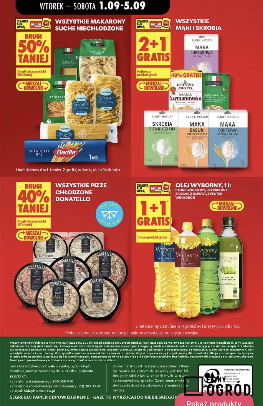 Promocje w Biedronce