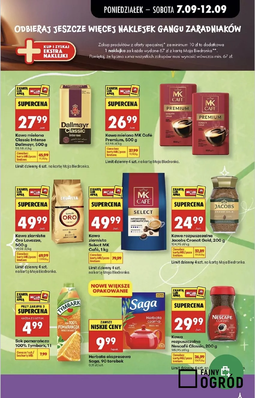 Kawa rozpuszczalna Jacobs Cronat Gold w super cenie - 24,99 zł/szt. zamiast 37,89 zł/szt. Promocje w Biedronce