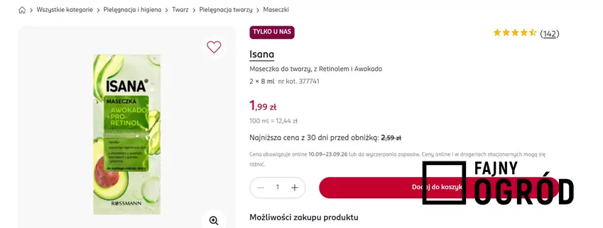 Rossmann - gazetka