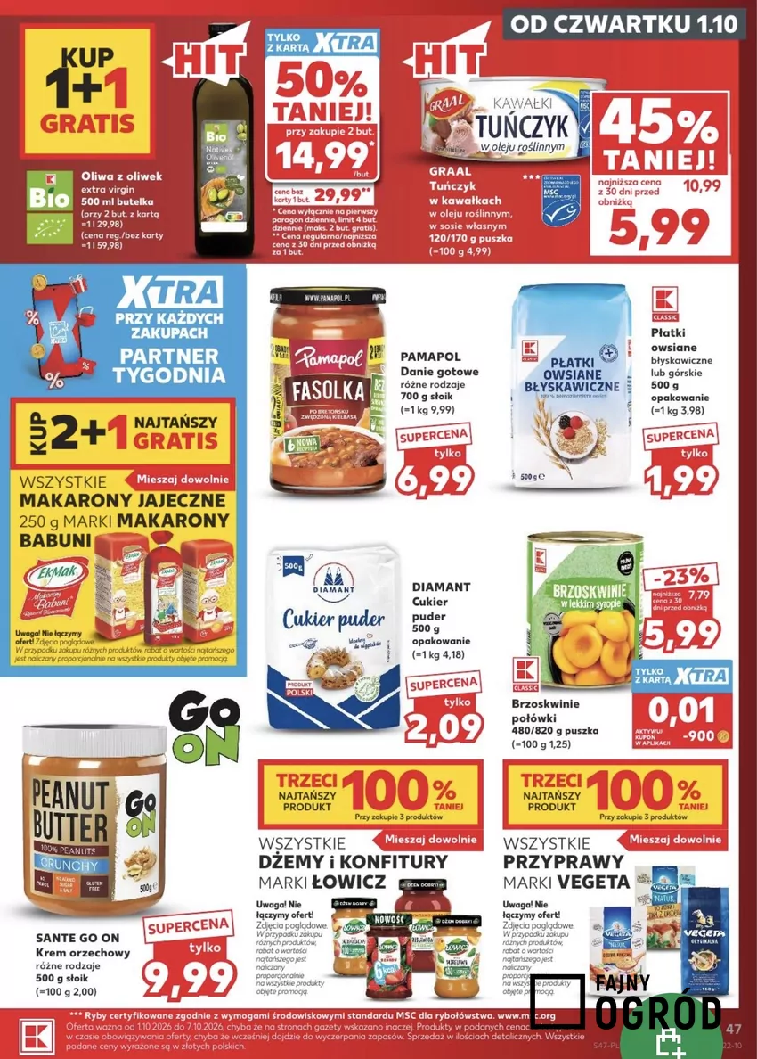 Oliwa z oliwek extra virgin BIO (500 ml) w promocji 1+1 gratis w Kauflandzie Promocje w Kauflandzie