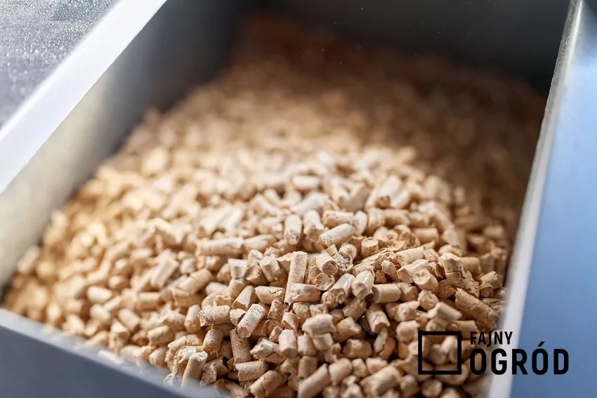 Pellet drzewny wymaga odpowiedniego przechowywania Pellet leżący w zasobniku kotła