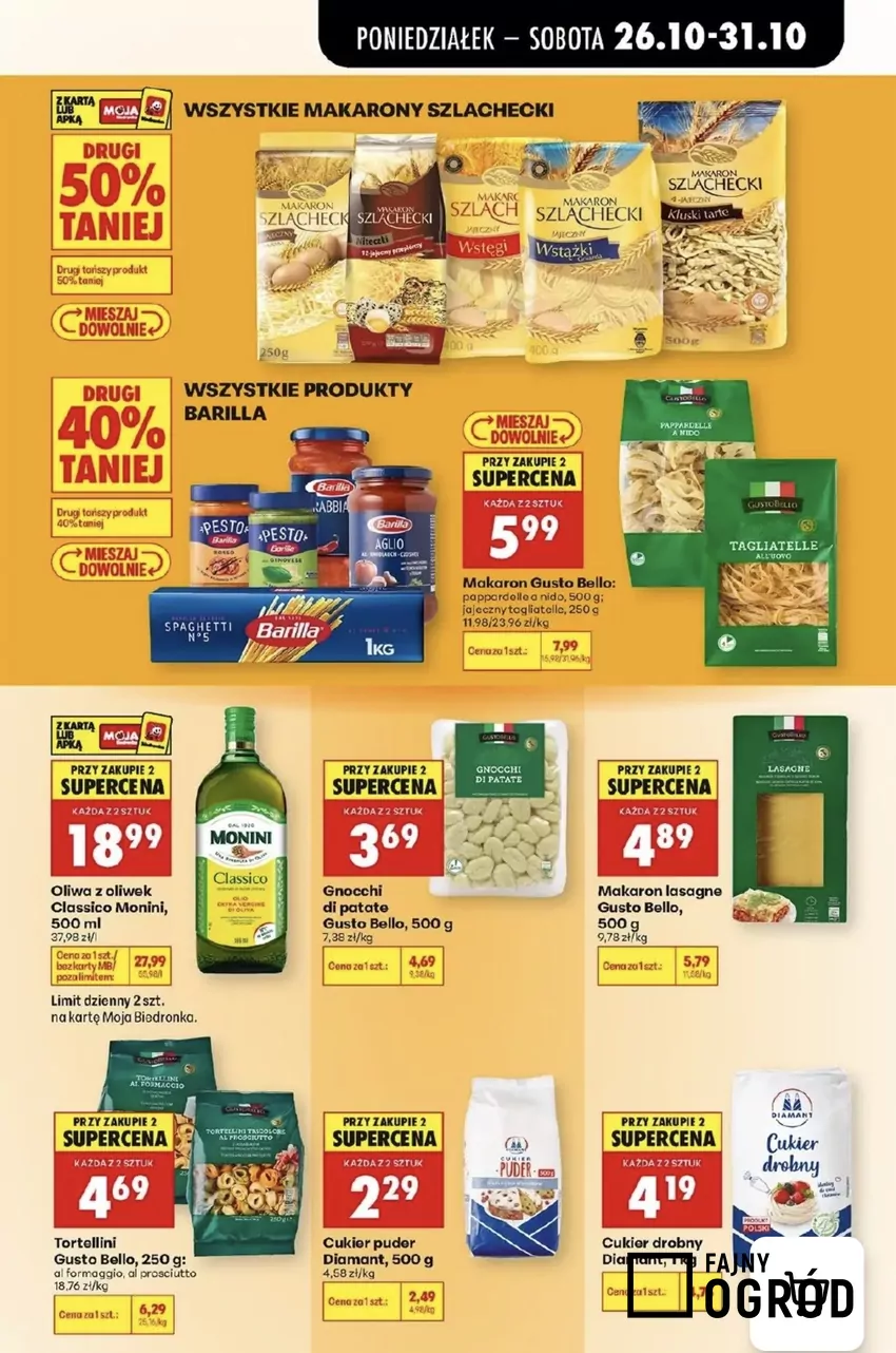 Oliwa z oliwek Monini Classico (500 ml) w super cenie przy zakupie 2 Promocje w Biedronce