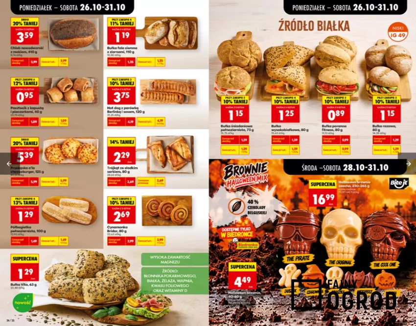 Wypieki z Biedronki teraz w niskich cenach Biedronka - gazetka