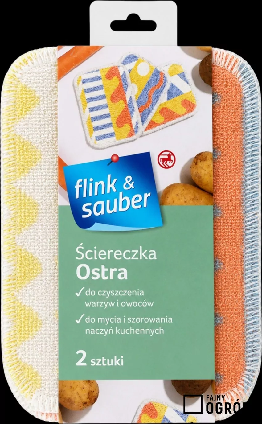 To praktyczne rozwiązanie dla osób ceniących szybkie i wygodne sprzątanie Ostra ściereczka z Rossmanna