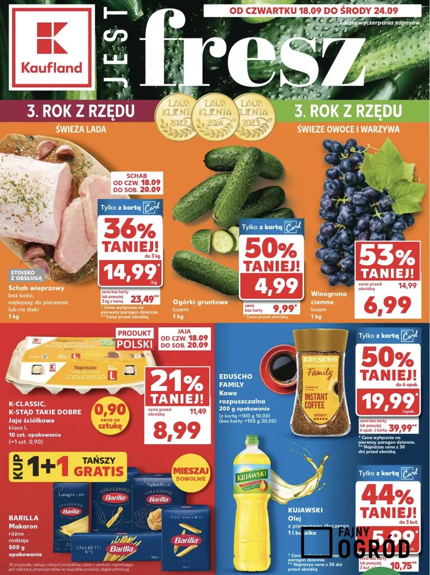 20 zł mniej za kawę to bardzo duży rabat Promocje w Kauflandzie