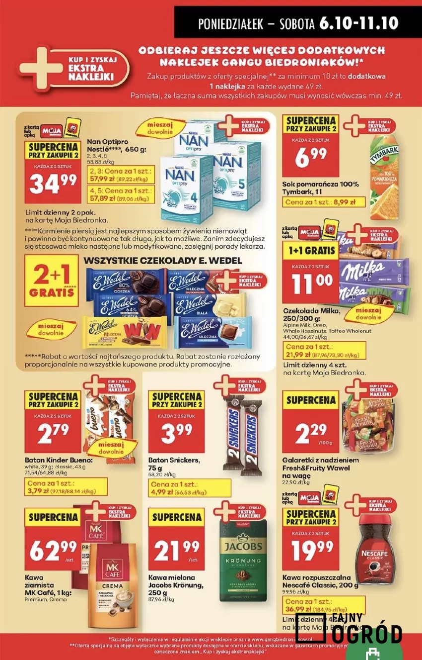Promocje w Biedronce